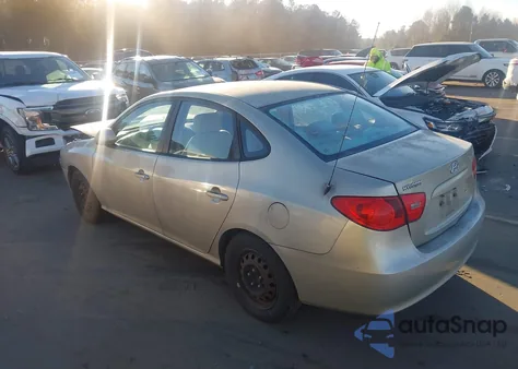 2007 Hyundai Elantra Gls/Limited/Se from USA, damaged, VIN KMHDU46D17U092192